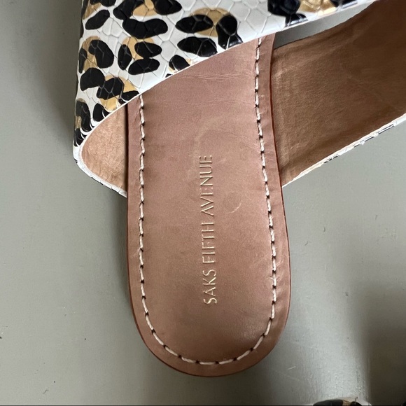 Saks Fifth Avenue Slides size 7 - Picture 4 of 5